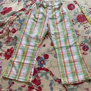 Big bud press Western pants plaid
